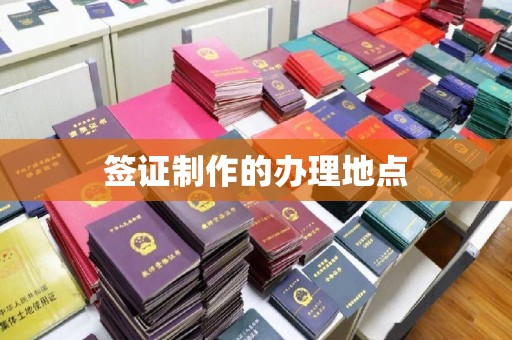 微山签证制作的办理地点
