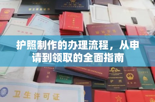 微山护照制作的办理流程，从申请到领取的全面指南