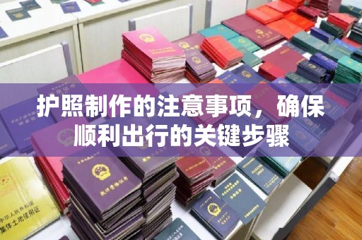 微山护照制作的注意事项，确保顺利出行的关键步骤