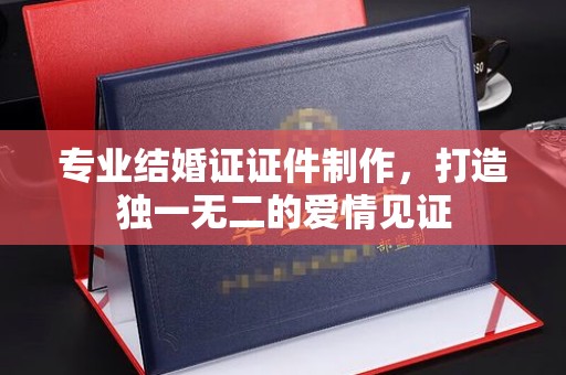 微山专业结婚证证件制作，打造独一无二的爱情见证
