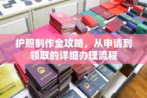 微山护照制作全攻略，从申请到领取的详细办理流程